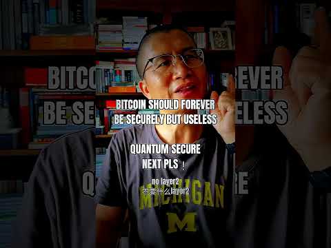 BIICOIN SHOULD FOREVER BE SECURELY BUT USELESSQUANTUM SECURENEXT PLS !