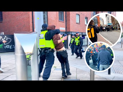 ANTIFA TAKEOVER SHEFFIELD WHILE POLICE KEEP UKIP KETTLED! 👮♂️🚨