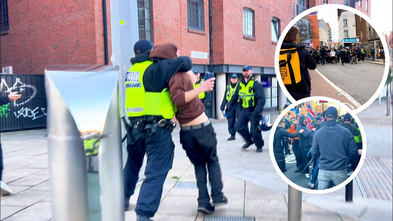 Antifa Disrupt Sheffield UKIP Rally as Police Contain Protesters 🚨