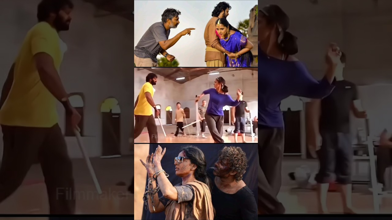 Baahubali Behind-the-Scenes: Anushka & Prabhas 🎬