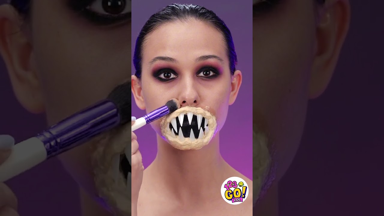 Try This Viral Halloween Makeup! 😈