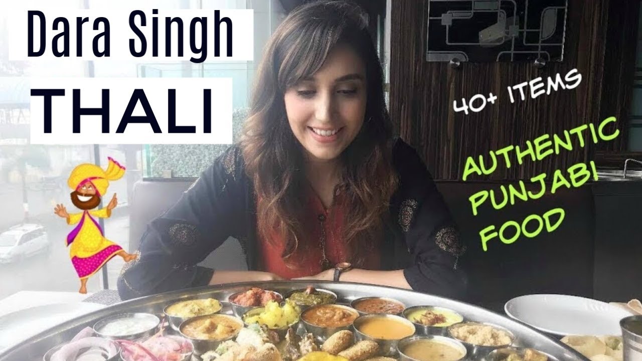 Mumbai's Largest Punjabi Thali 🍽️ | Dara Singh Thali