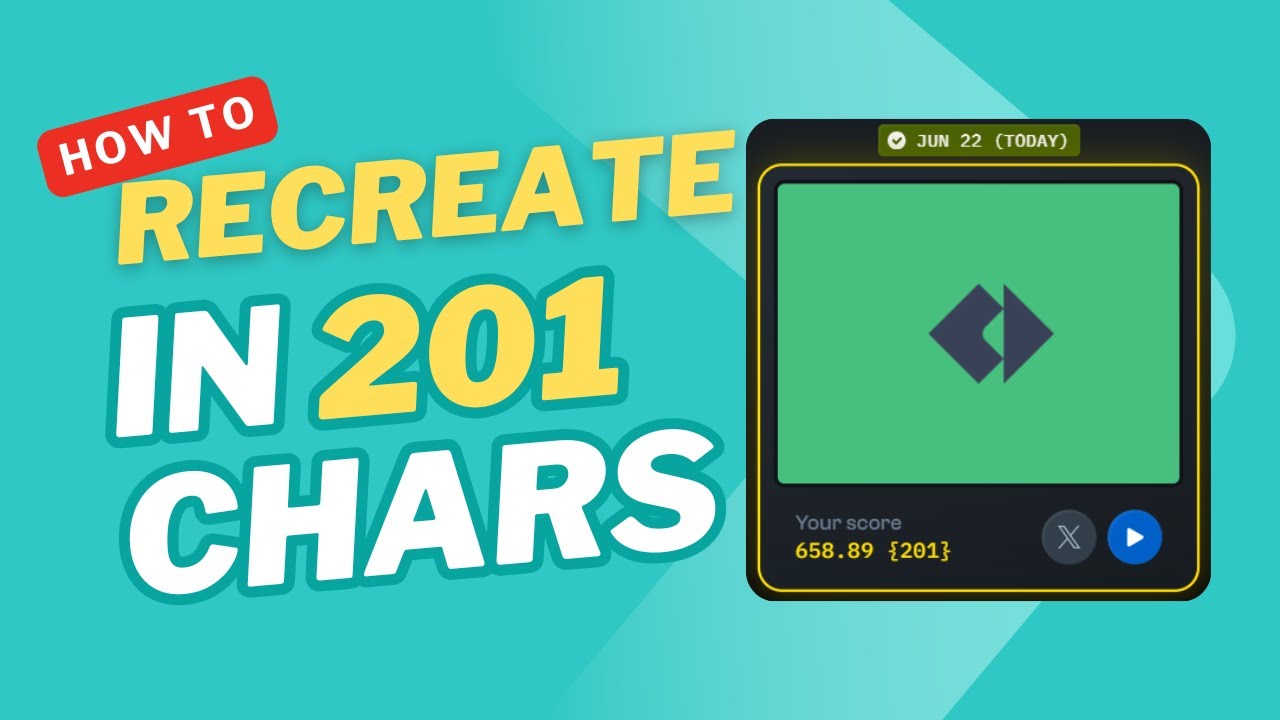 CSS Battle June 22 Solution 🎨