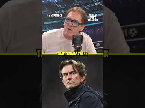 "A really strange incident!" 👀 Tony Cascarino reacts to Thomas Frank being snubbed by Spurs players