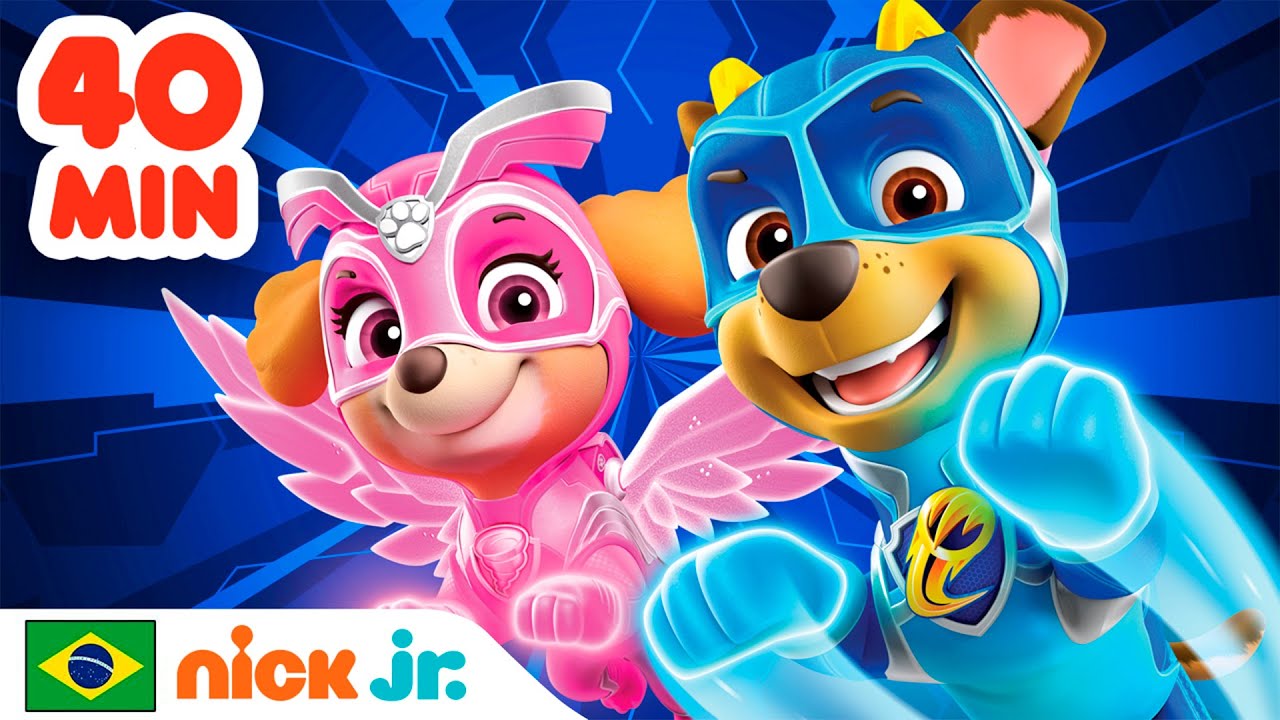 Patrulha Canina | 40 Minutos dos Novos Episódios Mais Recentes no Nick Jr. 🐾