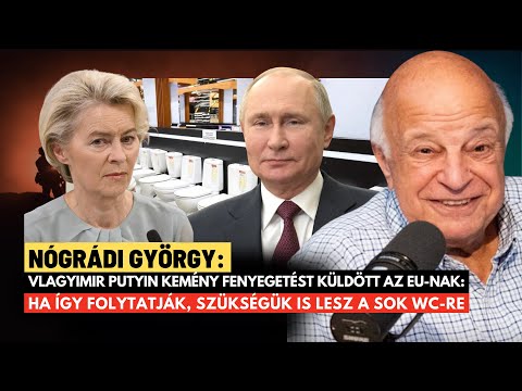 Rendkívüli: Putyin váratlan bejelentést tett, szükségünk lesz a WC-kre - Nógrádi György