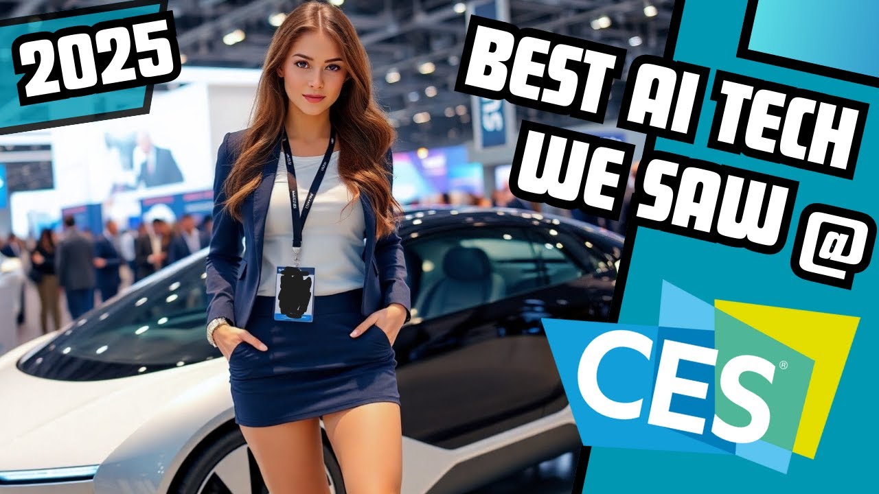 CES 2025 Day 2: Top AI Tech Highlights 🎥