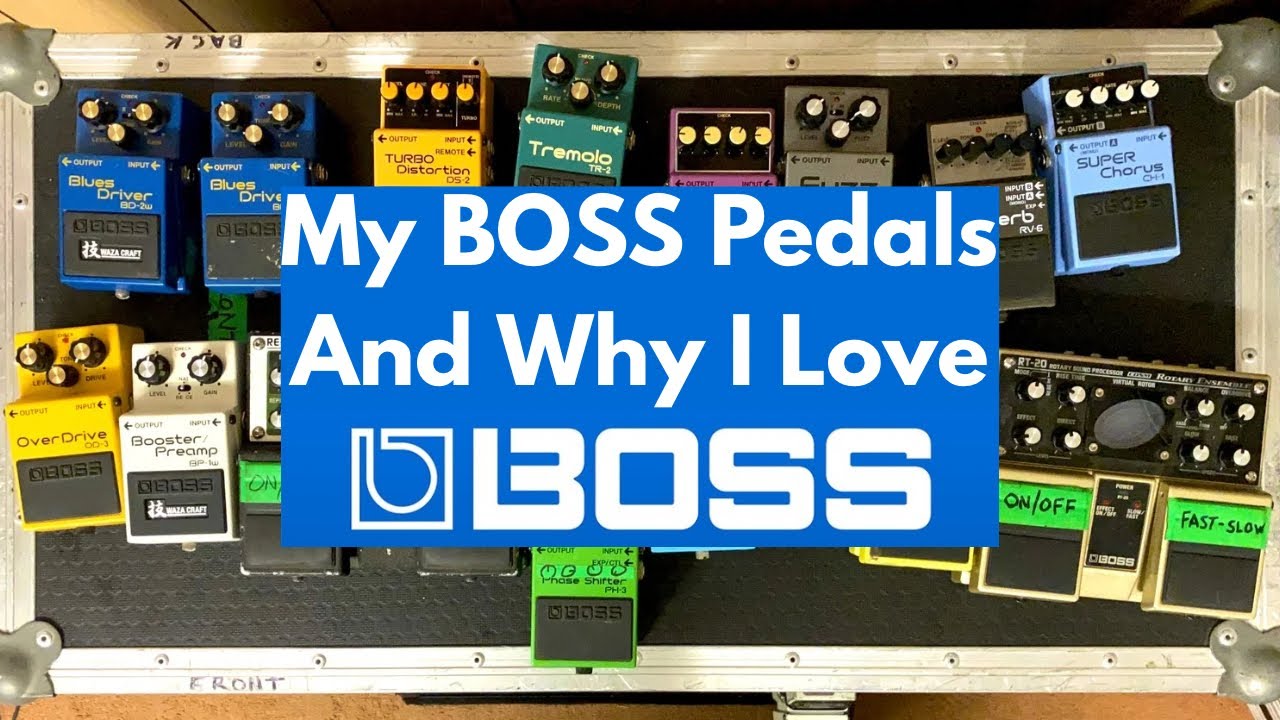 My BOSS Pedals & Why I Love Them 🎸