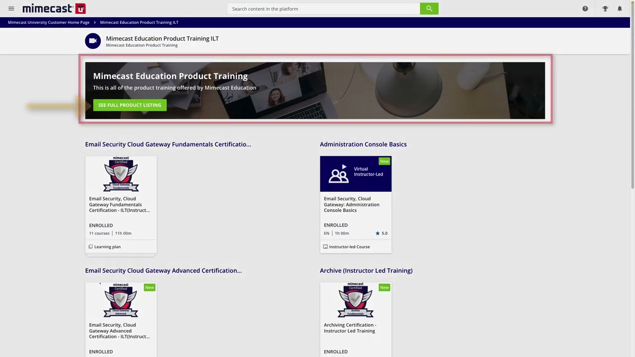 How to book an instructor-led training course (Enrollment Overview)