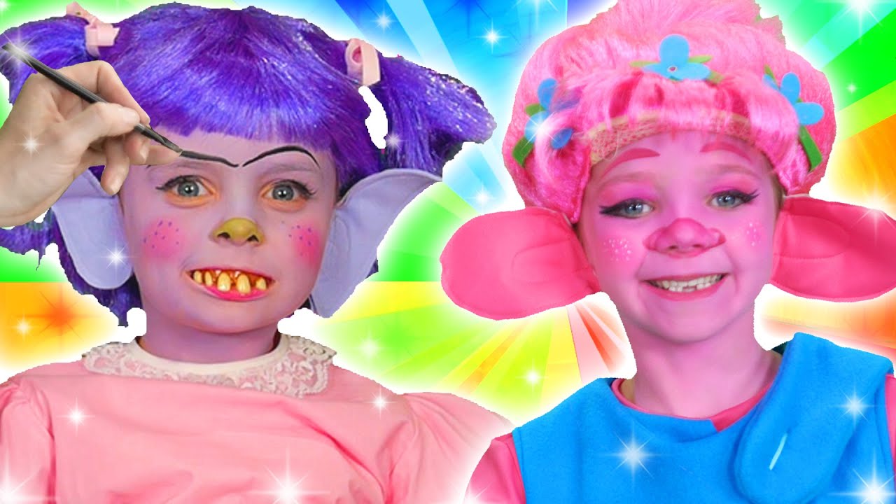 The Trolls Face Paint Song 🎨 | We Love Face Paint