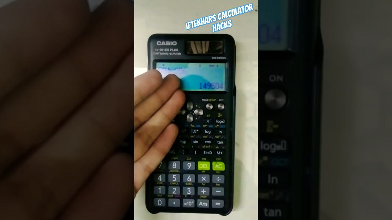 casio fx-991 es plus calculator. convert any number normal to scientific number #shorts #calculator