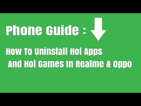 Uninstall Hot Apps & Games on Realme & Oppo š±