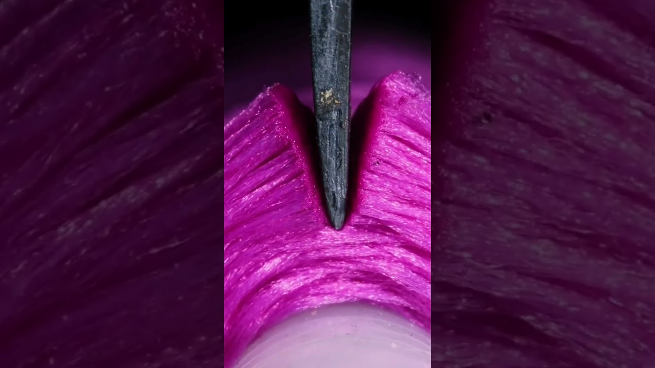 ASMR Thread & Hot Knife 🔪 Close-Up