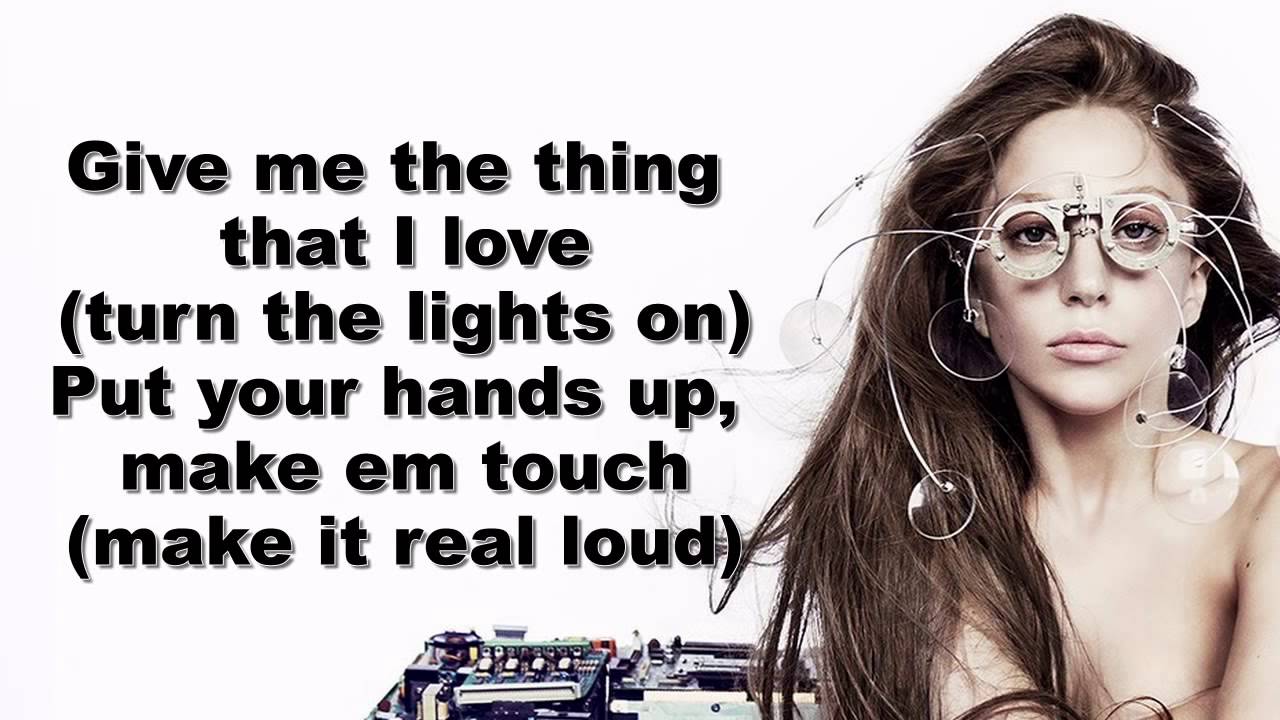 Lady Gaga 'Applause' Lyrics – Sing Along with On-Screen Text 🎤