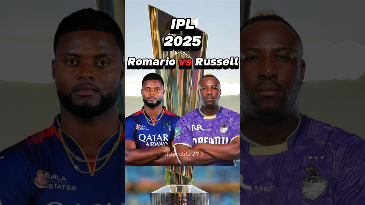 Romario Shepherd vs Andre Russell in IPL 2025 🏏