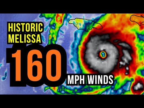 Historic Hurricane Melissa will be a Direct Hit into Jamaica...
