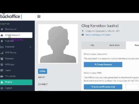 LibertaGia Новый Бек-офис: Все Разделы