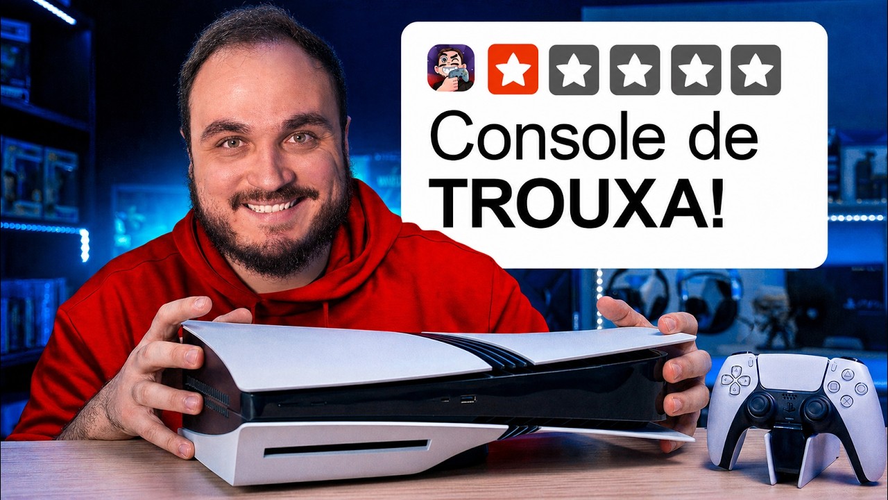 Comprei um PS5 PRO em 2026! 🚀
