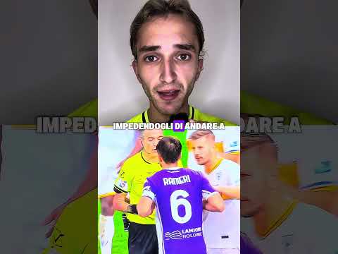 IL VERGOGNOSO SHOW DI RANIERI CONTRO L’ARBITRO IN FIORENTINA LECCE È INGIUSTIFICABILE E VA PUNITO 😤