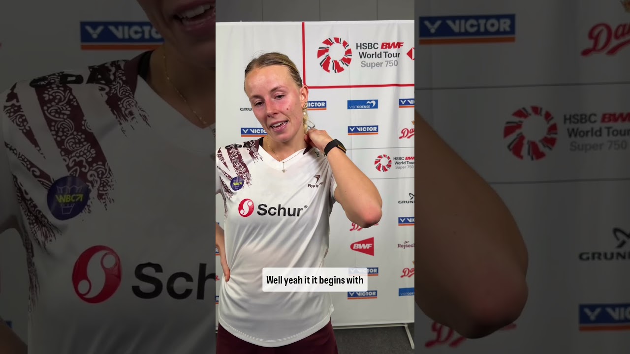 Mia Blichfeldt Celebrates Recent Badminton Triumphs πΈ