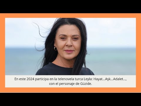 Zeyno Eracar en el personaje de Güzide en la serie turca 'Leyla: Hayat…Aşk…Adalet...'