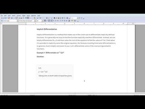 Engineering Mathematics On The Go - 47 - Applications of Differentiation - Inverse Trig Functions