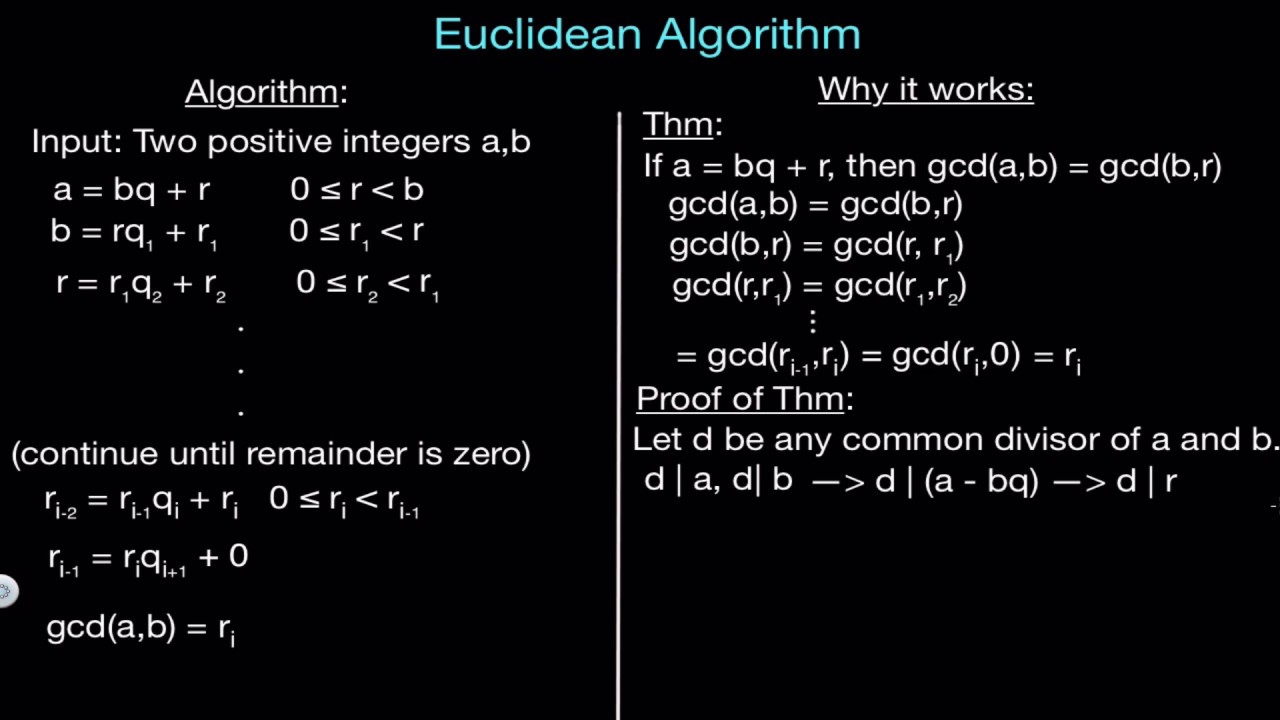 Master the Euclidean Algorithm: Step-by-Step Proof & Example 🧮