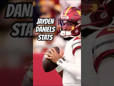 What are Jayden Daniels stats? #washingtoncommanders