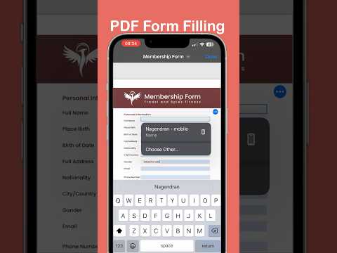 How to Fill PDF Forms on iPhone