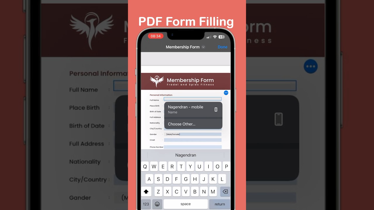 Easily Fill PDF Forms on Your iPhone in Just a Few Steps π±