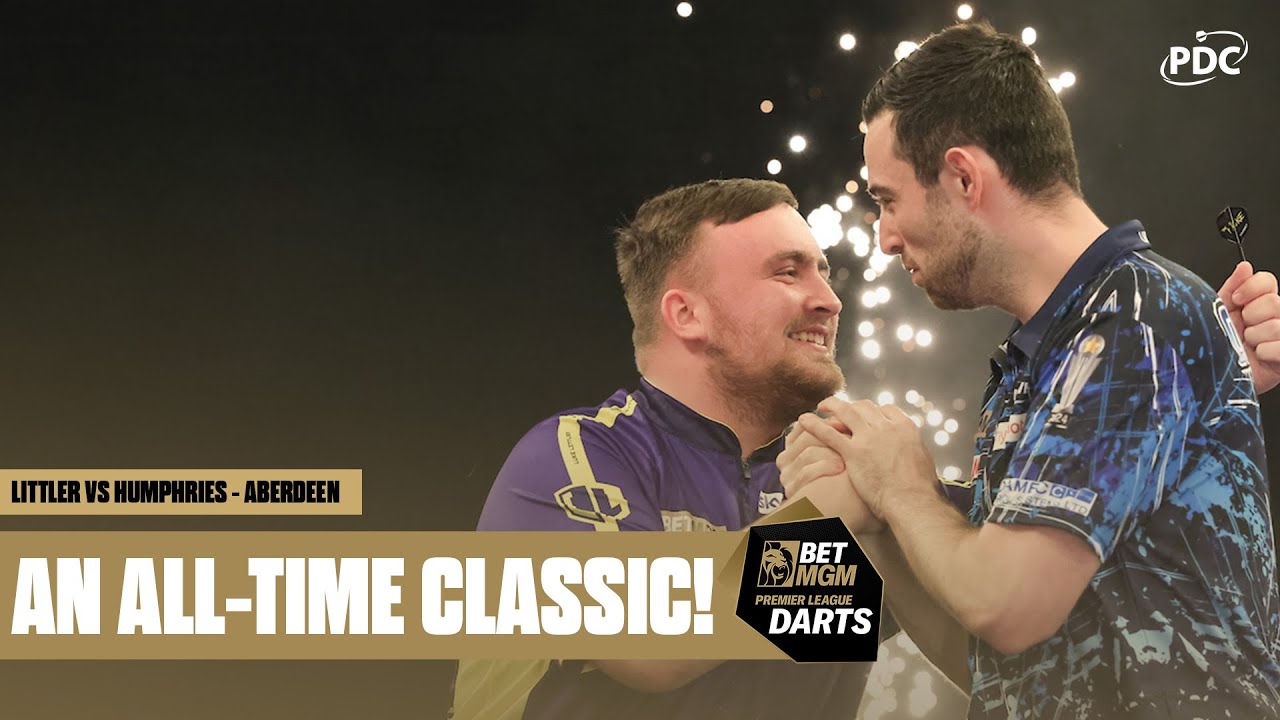 Epic Premier League Battle! Luke Littler vs Luke Humphries 🏆 | Aberdeen 2025