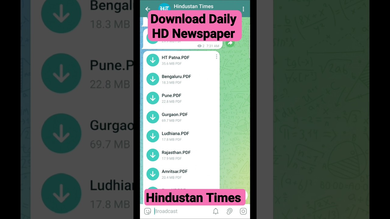 Guide to Download Hindustan Times E-Paper in PDF Format