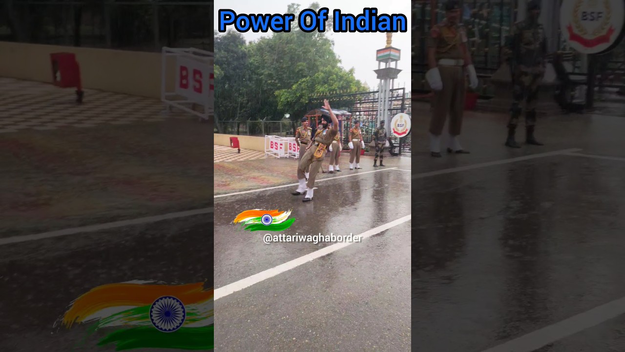 India-Pakistan High-Voltage Parade at Attari Border ⚡