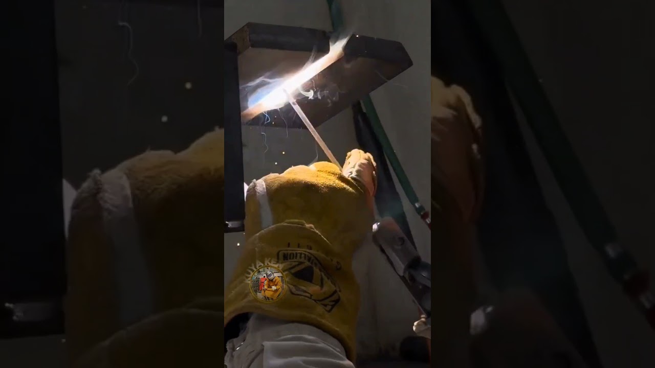 Welding Test in 4G Position 🔧