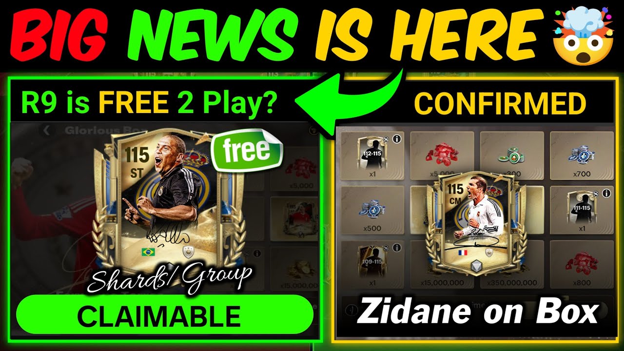 Ronaldo R9 Now Free to Play? Big News! β½