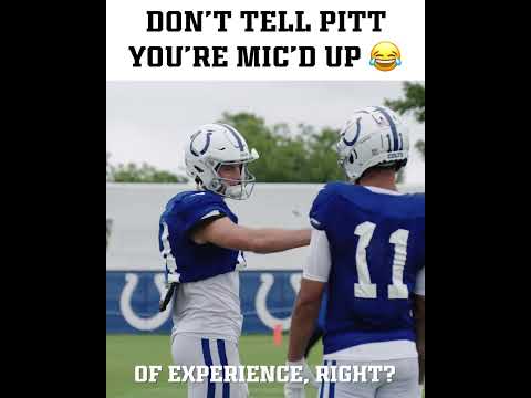 Colts Camp Mic'd Up | Alec Pierce & Michael Pittman Jr. Bloopers
