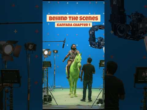 🎬Kantara 2 - Behind the Scenes | Rishab Shetty | Kantara Chapter 1 Shooting | BTS #shorts