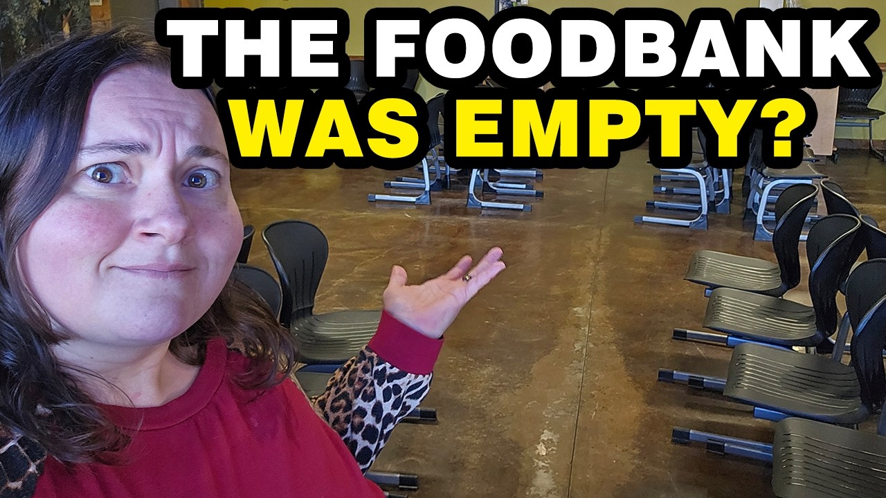 I went to the food bank and it was EMPTY...