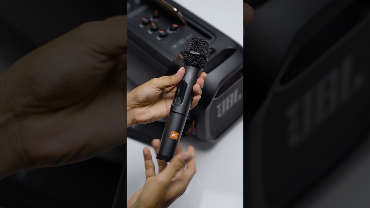 Original Microphone JBL PartyBox On The Go Essential #usa #jbl #microphone #partybox #shortvideo