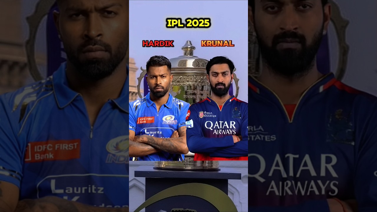 Hardik vs Krunal Pandya: IPL 2025 Showdown 💥