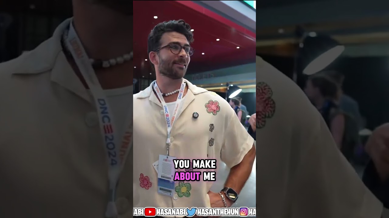 Charlie Kirk Flees in Fear During HasanAbi IRL at DNC