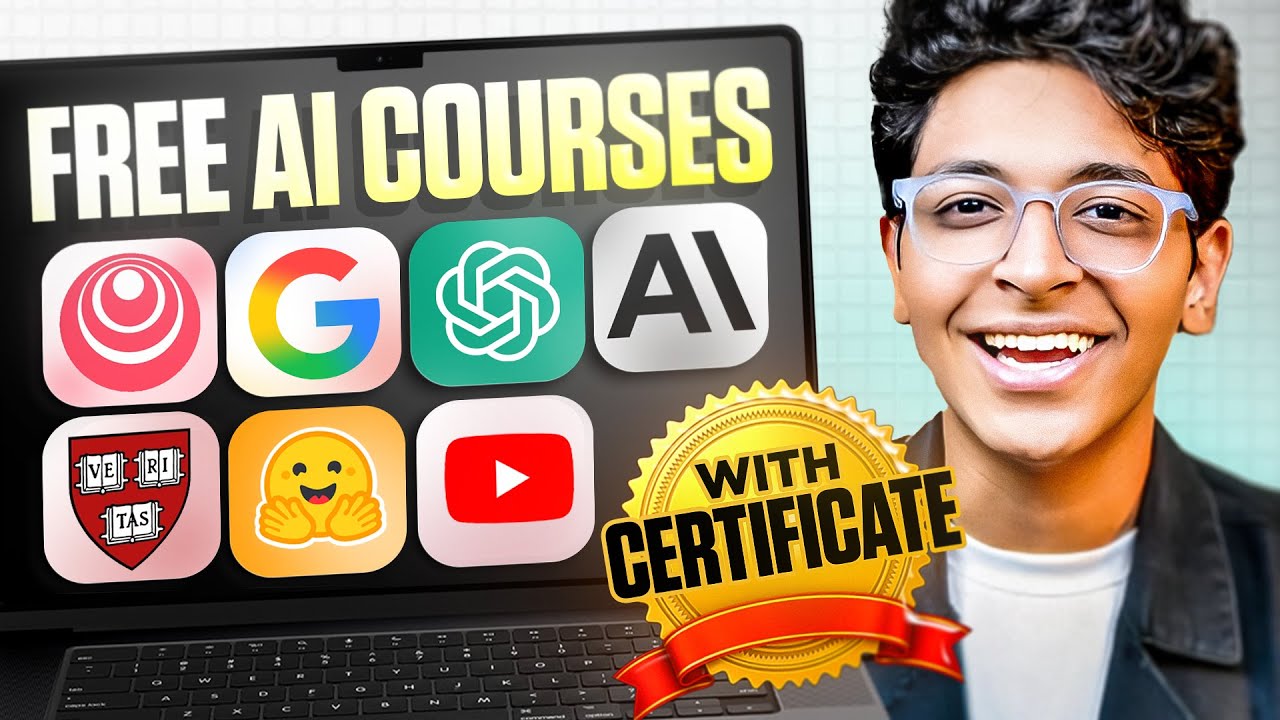 10 Top 10 Free AI Courses You Can't Miss in 2025 🚀