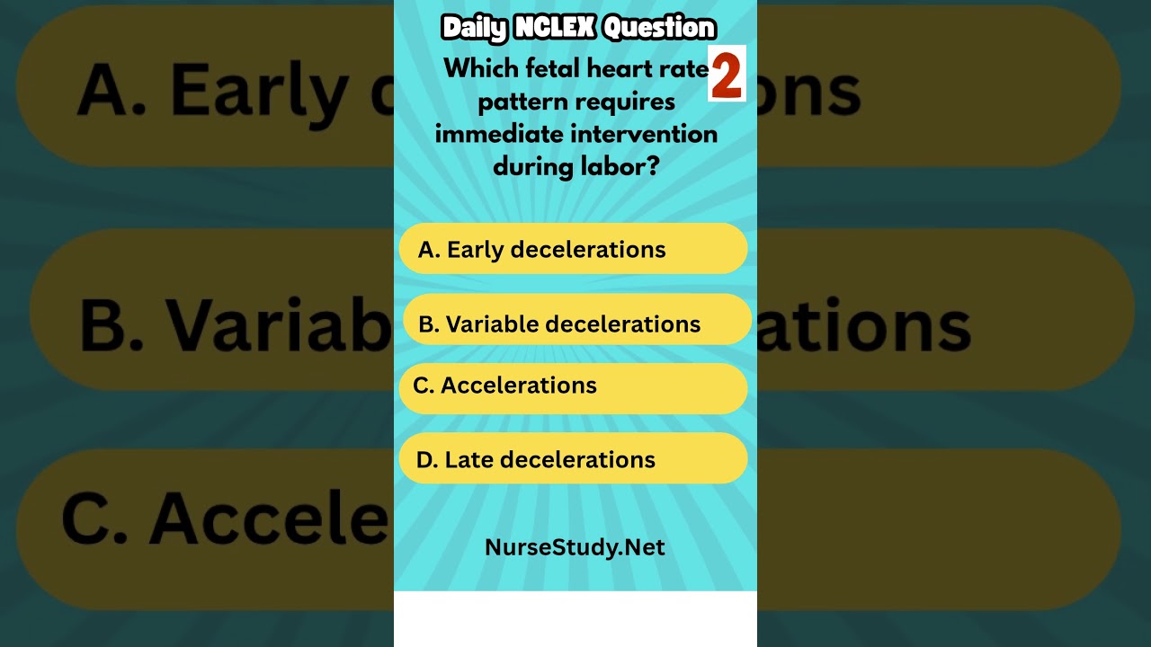 Maternity Nursing NCLEX Practice Questions & Review