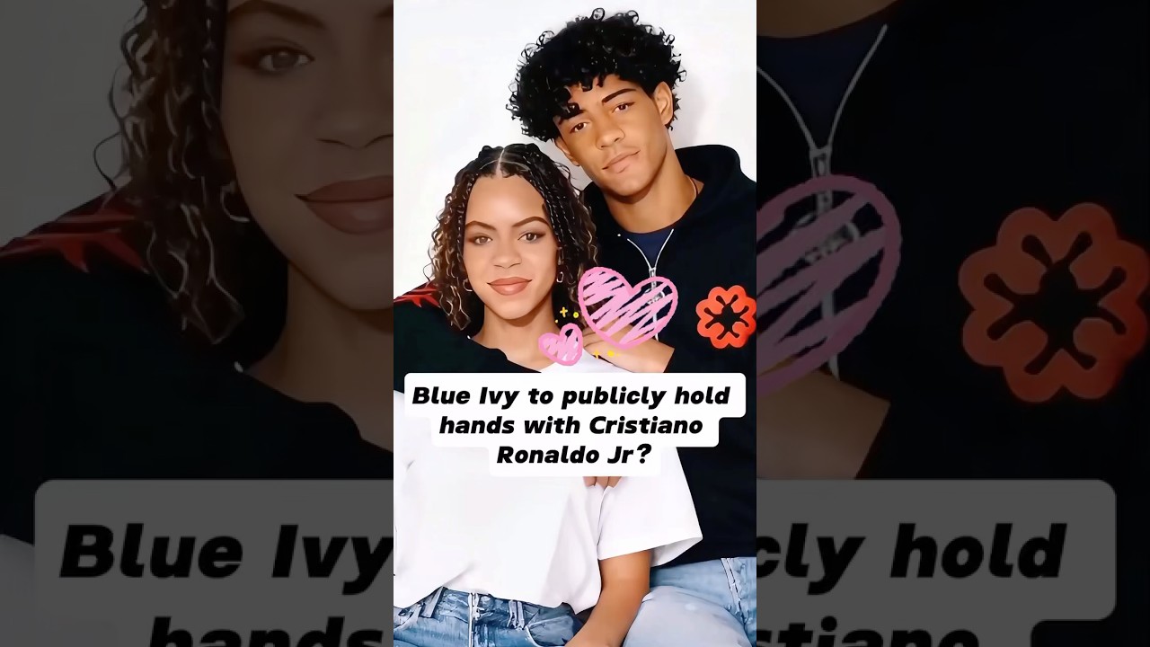 Blue lvy to publicly hold hands with Cristiano Ronaldo Jr?#shorts #shortvideo #celebrity