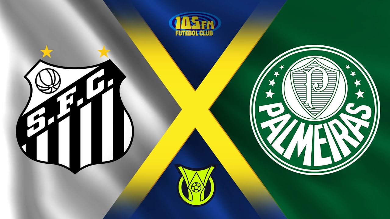 Santos vs Palmeiras AO VIVO - Brasileirão 15/11/2025