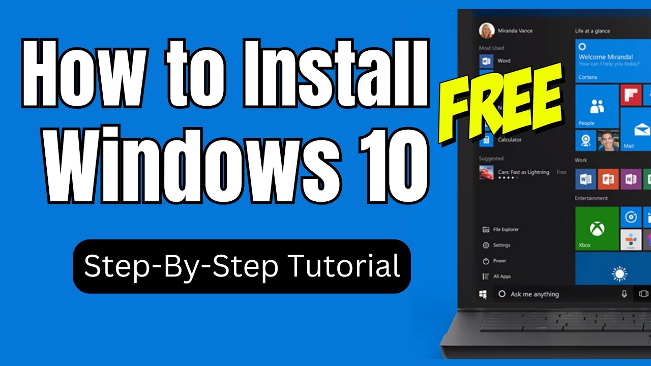 Install Windows 10 in 2024: Step-by-Step Guide