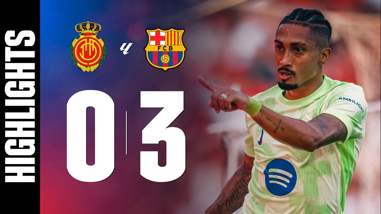 Mallorca 0-3 FC Barcelona | Dominant La Liga Opener 2025/26 🔵🔴