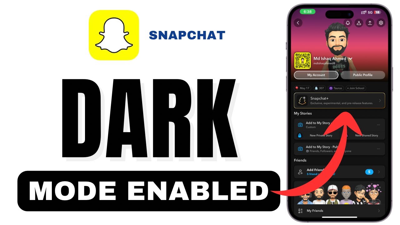 Enable Dark Mode on Snapchat: Step-by-Step Guide 🌙