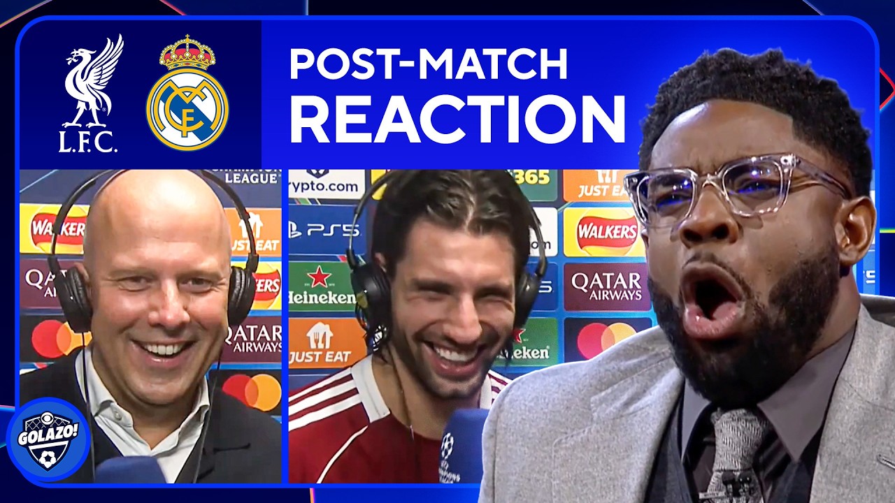 Arne Slot and Dominik Szoboszlai Discuss Liverpool's Victory Over Real Madrid | UCL Today