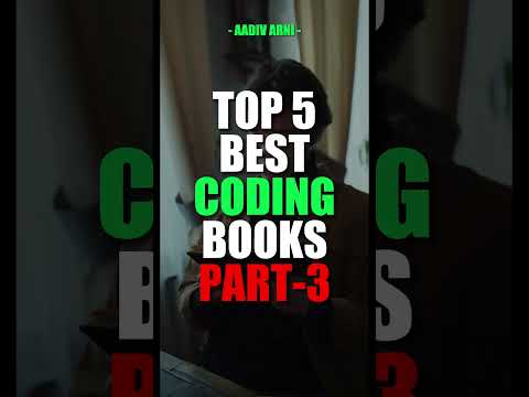 TOP 5 BEST BOOKS FOR CODING PART-3 โ
| BEST BOOKS FOR PROGRAMMING #coding #college #short #shorts